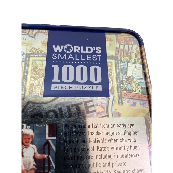 Masterpieces Puzzle Adult Jigsaw Puzzle Worlds Smallest Route 66 1000 Piece - Picture 2 of 7